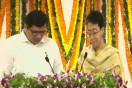 delhi-aam-aadmi-party-leaders-saurabh-bhardwaj-and-atishi-take-oath-as-ministers.gif