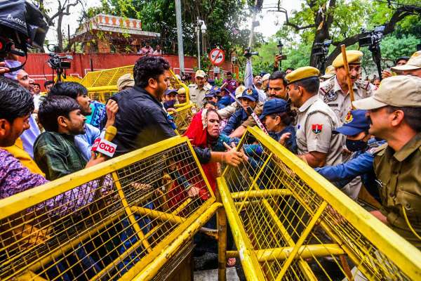 kirodilal meena at civil lines fatak