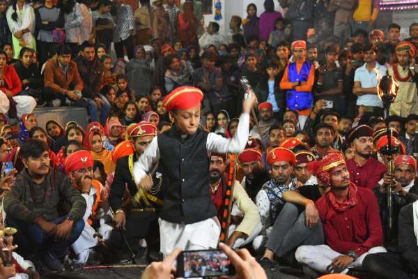 See in the photo gallery, Jabari Ger played on Jamra Beej, guns were fired, cannons spewed fire, Shamsheers also gleamed