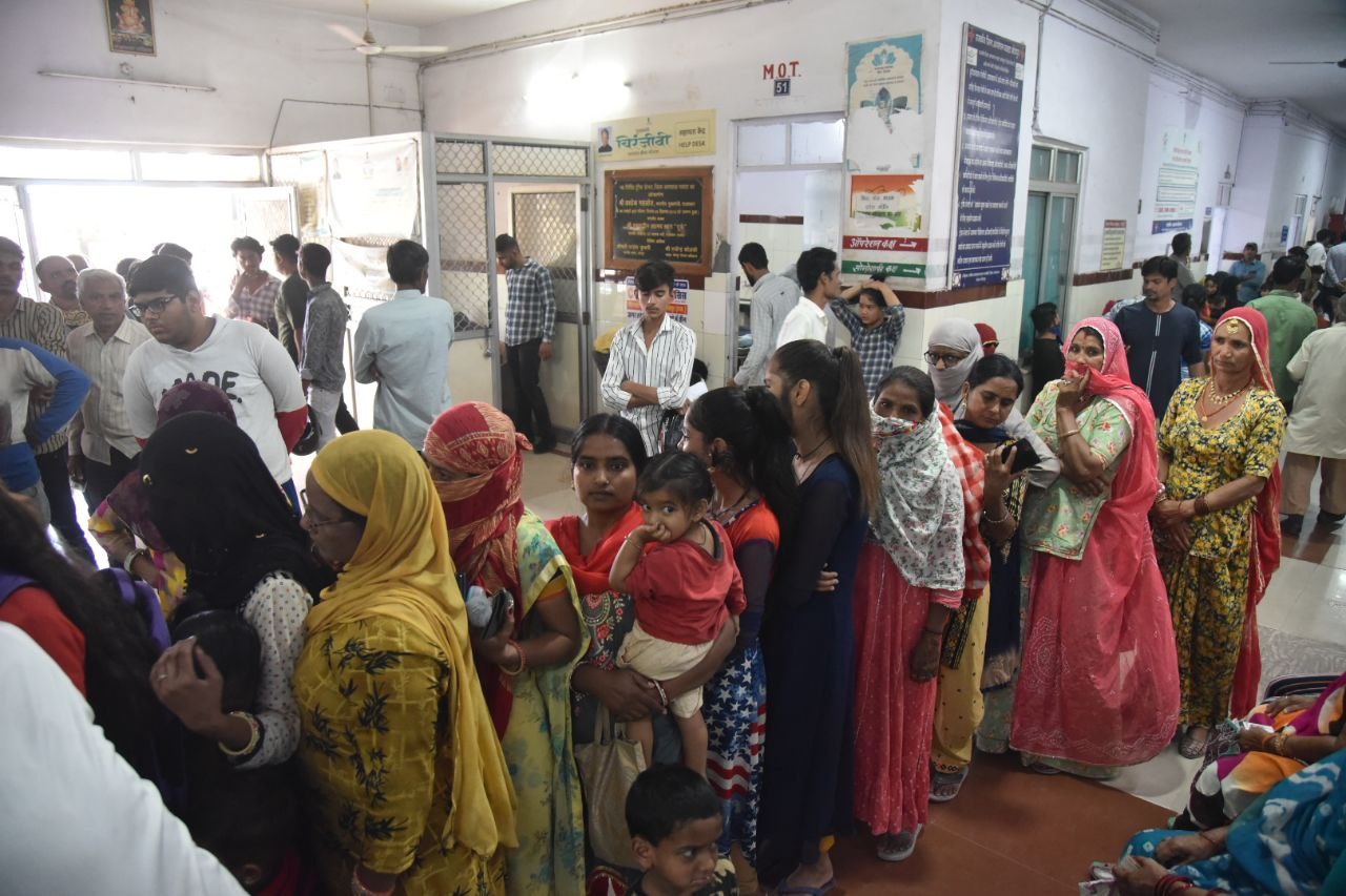 virol infection in jodhpur : मौसम की मार...घर-घर बीमार