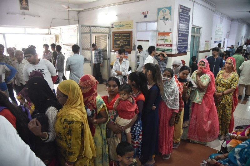 virol infection in jodhpur : मौसम की मार...घर-घर बीमार