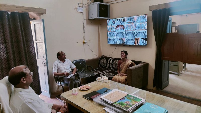 25 CCTV cameras guarded the evaluation of answer sheets