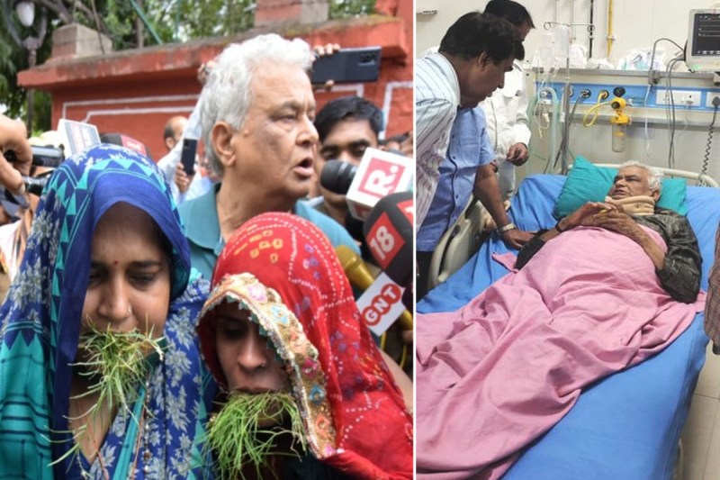 MP Kirodi Lal Meena admit in SMS Hospital ICU Latest Health Update