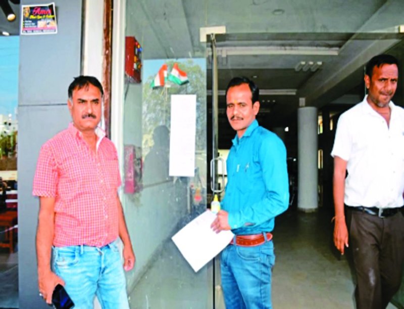 Showroom and hospital are running on residential leased land