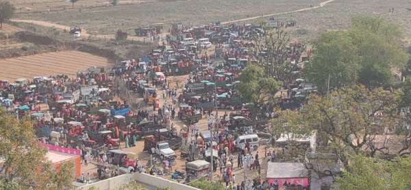 शीतला माता मेले में जयपुर के साथ दौसा, सवाई माधोपुर, भरतपुर, अलवर, अजमेर, टोंक सहित आसपास कस्बों से लोग पहुंच रहे हैं।