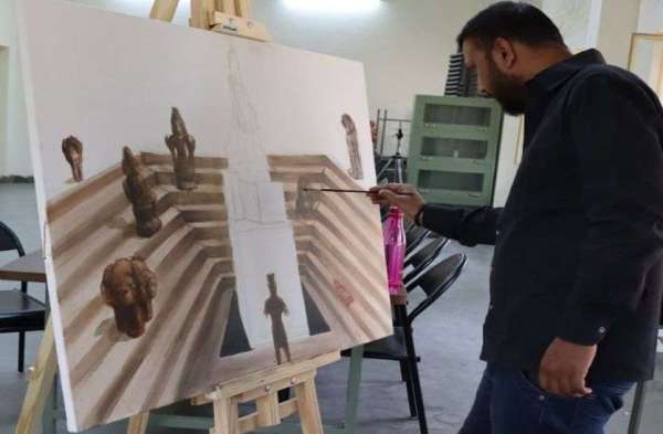 राजस्थान यूनिवर्सिटी विजुअल आर्ट डिपार्टमेंट