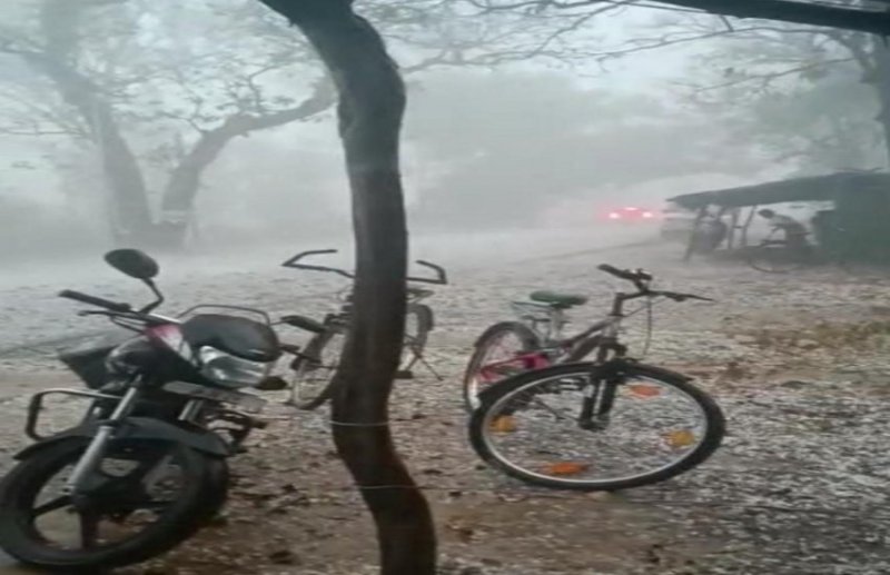 बारिश के साथ गिरे ओले,अगले 4 दिन ऐसा ही मौसम