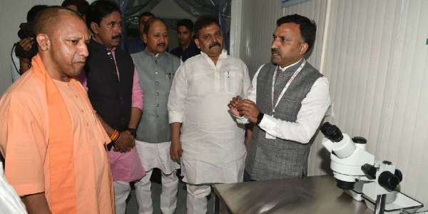 CM Yogi Adityanath inspected Integrated Packe House Varanasi