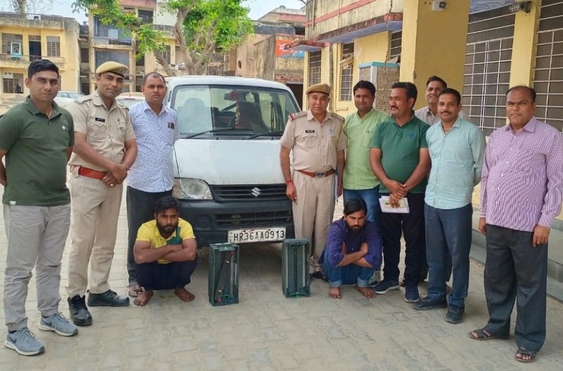 बांदीकुई में एटीएम काटने वाले बदमाशों को हरियाणा से दबोचा