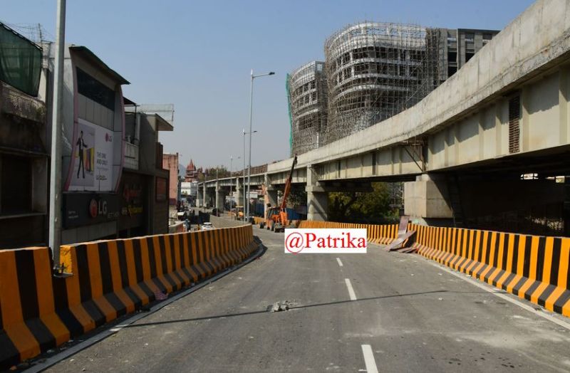 अप्रेल में पूरा हो जाएगा एलिवेटेड रोड की भुजा का निर्माण