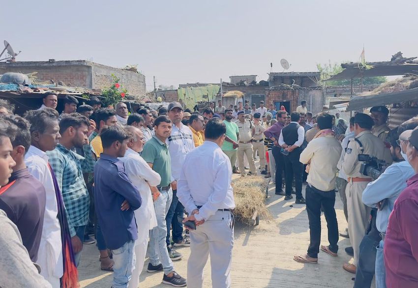 किसानों को दबंगों ने पीटा... एक की मौत