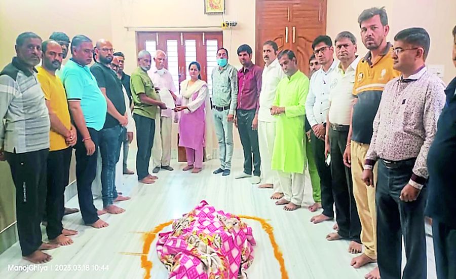 मरणोपरांत नेत्रदान कर मदद के लिए आगे आया यह परिवार