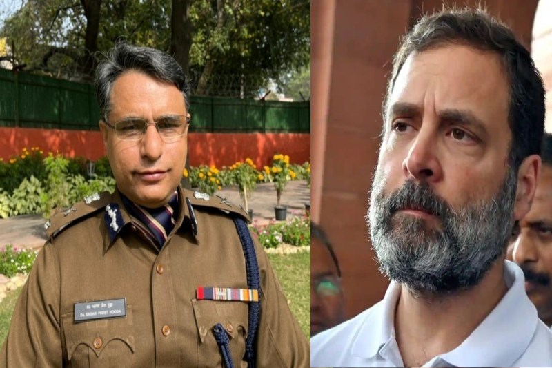 Delhi Police In Rahul Gandhi House