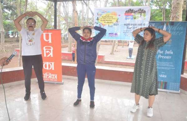 मस्ती और धमाल से शुरू हुई सुबह