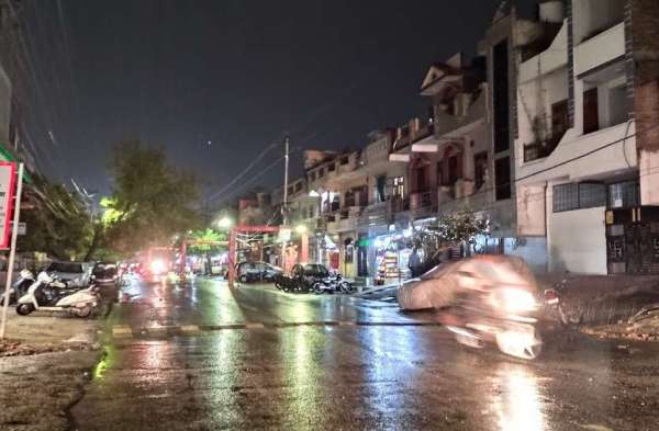 हाड़ौती अंचल में बेमौसम बारिश, हिण्डोली में ओले गिरे