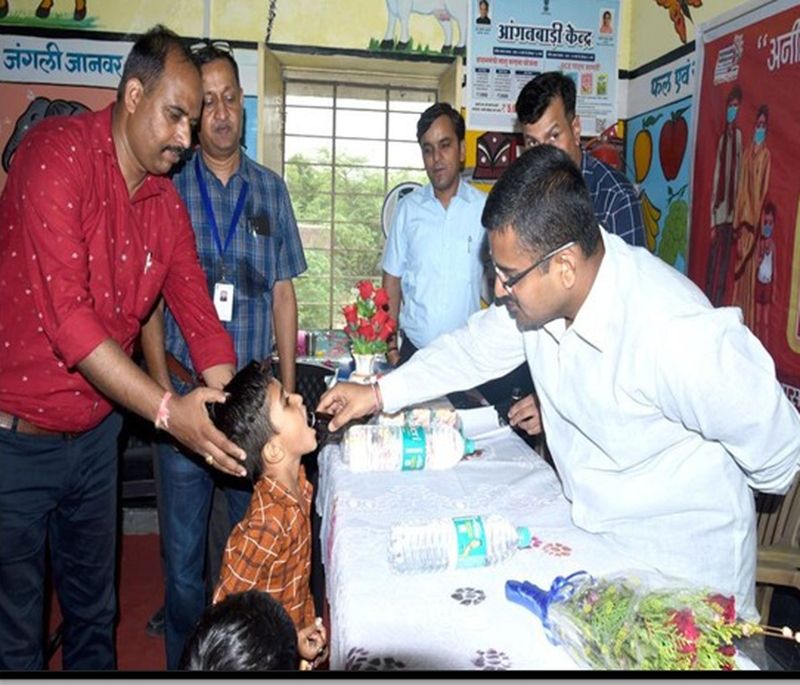 जिला कलक्टर की पहल रंग लाई, 32 हजार बच्चे एनिमिया मुक्ति की राह पर