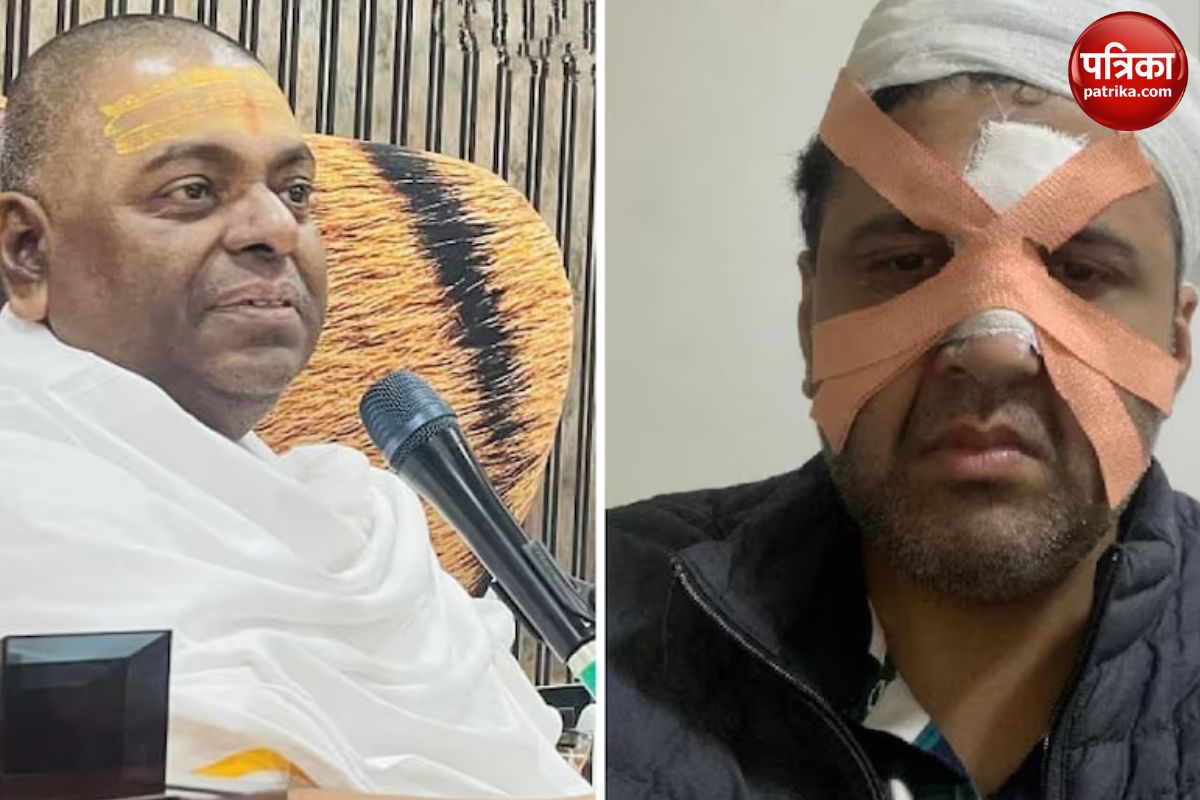 Baba Santosh Bhadauria accused of badly assaulting