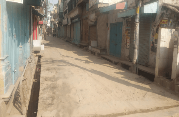 Patrika Photo Gallery: -  दूसरे दिन भी फूटा गुस्सा: किशनगढ़ हनुमानगढ़ मेगा हाईवे जाम, लगी कतार