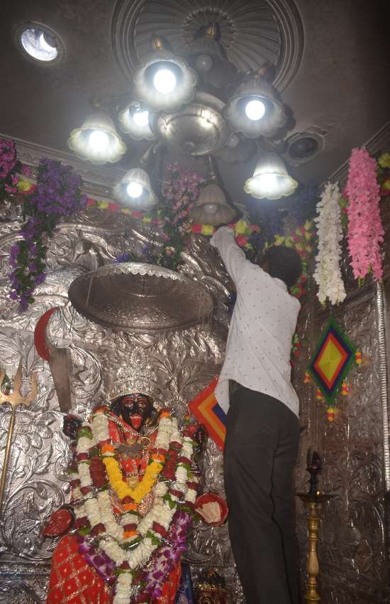 आकाशवाणी काली मंदिर नवरात्रा की तैयारी कल से चैत नवरात्रि की शुरुआत हो रही है