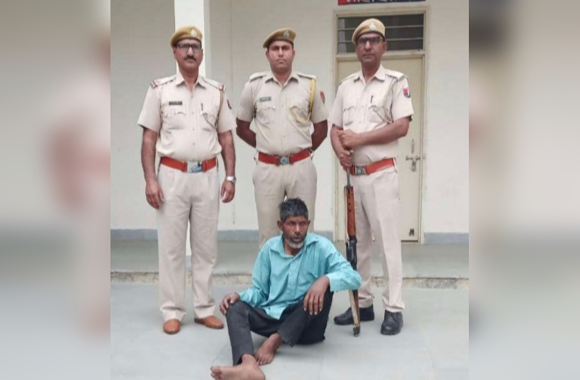 son killed mother in kotputli jaipur