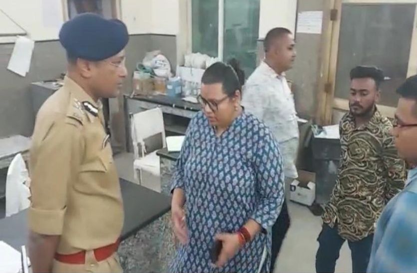 बीकानेर पुलिस और बदमाश के बीच मुठभेड़, बदमाश को लगी गोली