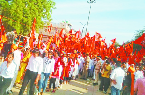 Patrika Photo Gallery: पहली बार निकाला बनोरा, घूमर नृत्य ने मोह लिया सबका मन