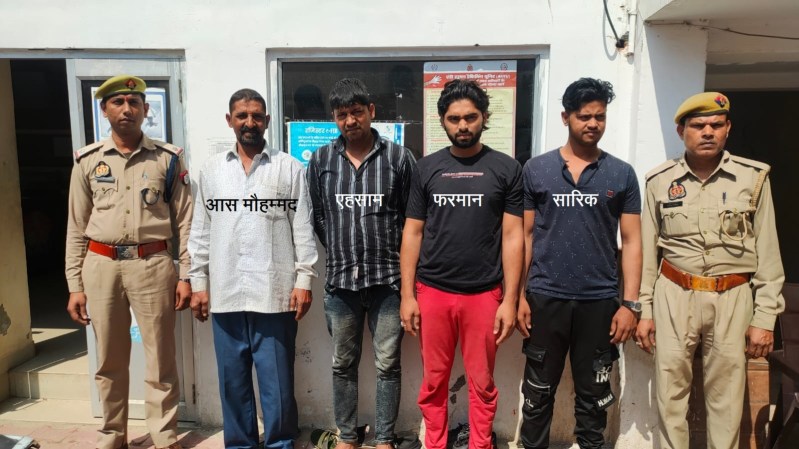 Meerut : गोकश ने धारदार हथियार से किया पुलिस टीम पर हमला, सिपाही के प्रयास से बचे सब इंस्पेक्टर