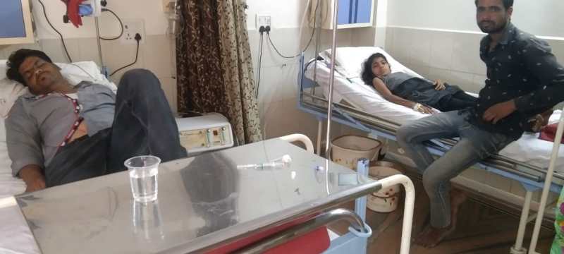 Three people of the same family got sick after eating water chestnut flour