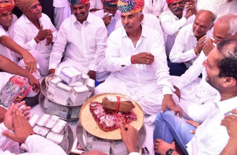 Nagaur Shaadi Ka Mayra : myra of 8 crore 15 lakh filled In Nagaur