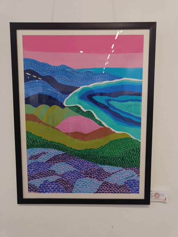 देखें फोटोे: कलाकारों के आर्टवर्क में समर वेकेशन के दृश्य और चिटिंयों से बनी बाईक व रोड़ लाइट