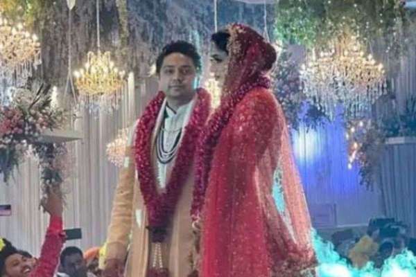 marriage of mayawati's nephew.jpg