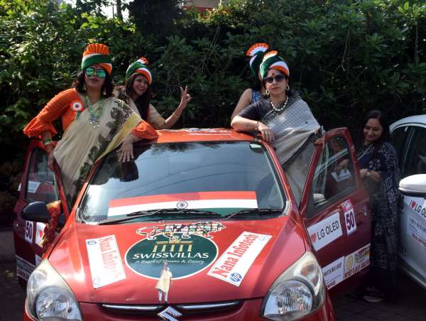 कार रैली से दिया सॅदेश 