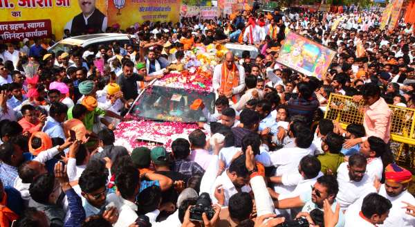 BJP state president CP Joshi's swearing-in ceremony