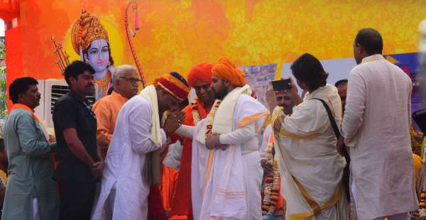 BJP state president CP Joshi's swearing-in ceremony