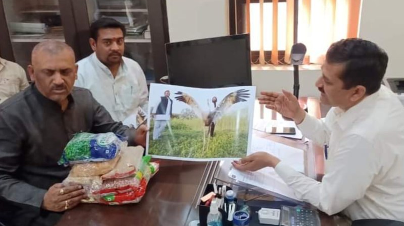 Kanpur: आरिफ के दोस्त सारस से चाह कर भी नहीं मिल पाए सपा विधायक, असली वजह आई सामने