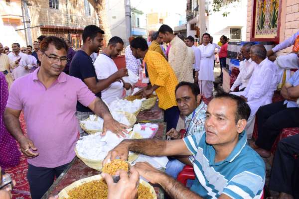 बालार्क मंदिर का 157वां पाटोत्सव, छप्पन भाग महोत्सव का आयोजन