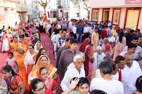 बालार्क मंदिर का 157वां पाटोत्सव, छप्पन भाग महोत्सव का आयोजन