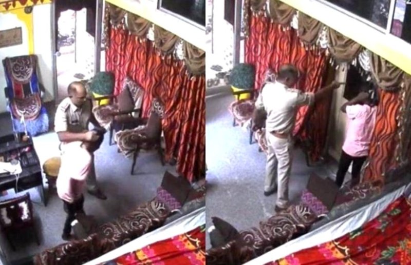 आदिवासी युवती से मारपीट करने वाला पुलिस निरीक्षक हुआ गिरफ्तार