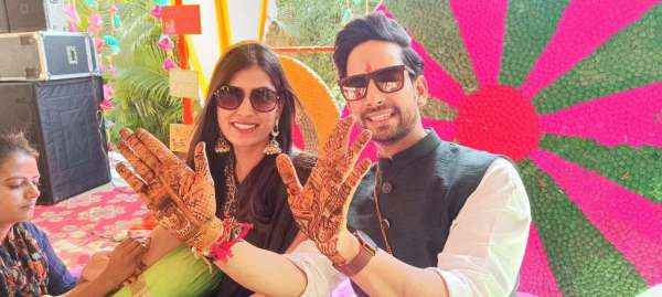 Exclusive: सामने आई टीवी एक्टर नवीन शर्मा की मेहंदी सेरेमनी की तस्वीरें