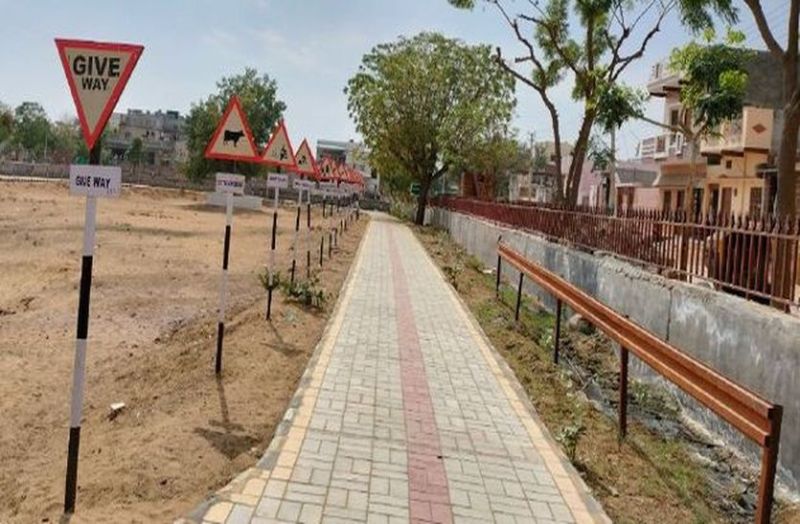 चूरू में ट्रैफिक पार्क: बच्चे सीखेंगे यातायात के नियम