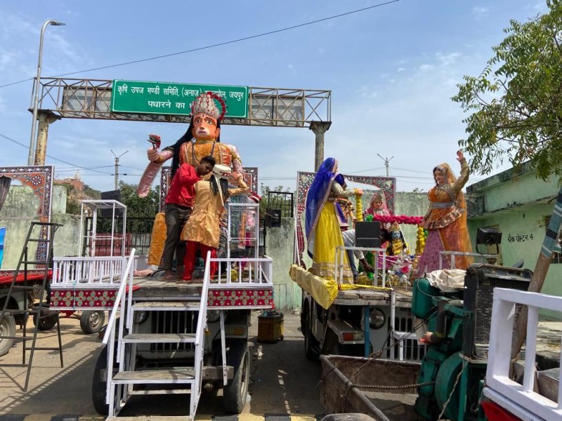 Jaipur Ramnavami Shobhayatra 2023: इस बार उत्सव का उल्लास, हर बार से कुछ यूं अलग है अबकी शोभायात्रा