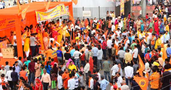 Ram ji's procession on Ram Navami