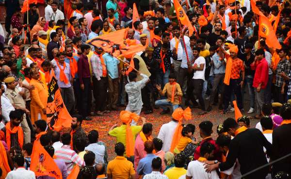 Ram ji's procession on Ram Navami