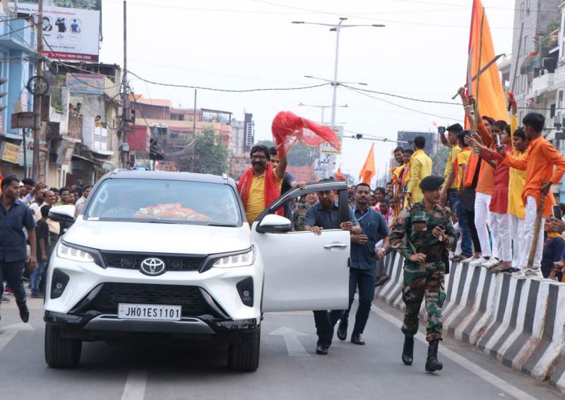 मर्यादा पुरुषोत्तम भगवान श्री राम हमारे आदर्श हैं: हेमन्त सोरेन