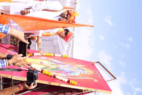 रामजन्मोत्सव : 5 किमी लंबी ऐतिहासिक शोभायात्रा, पग-पग पर स्वागत