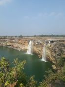 बस्तर जिले के चित्रकोट में बनता है सुंदर जलप्रपात