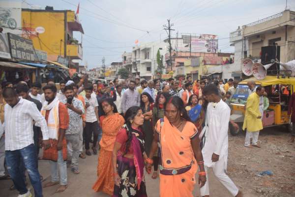 जवारा विर्सजन  