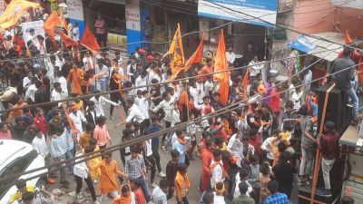 Lord Rama's chants echoed in Gada Yatra