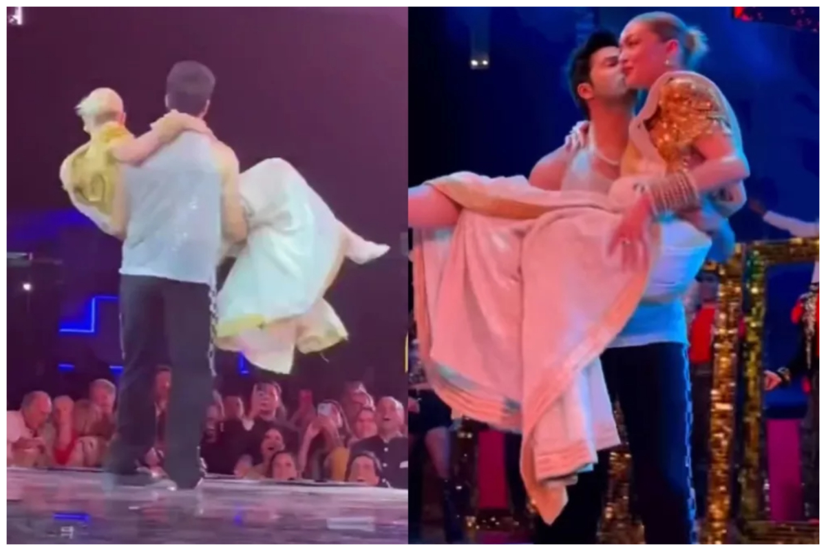 varun dhawan lifts gigi hadid