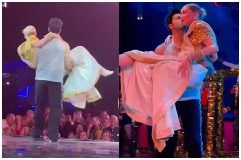 varun dhawan lifts gigi hadid